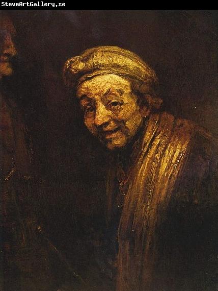 Rembrandt Peale Selbstportrat mit Malstock